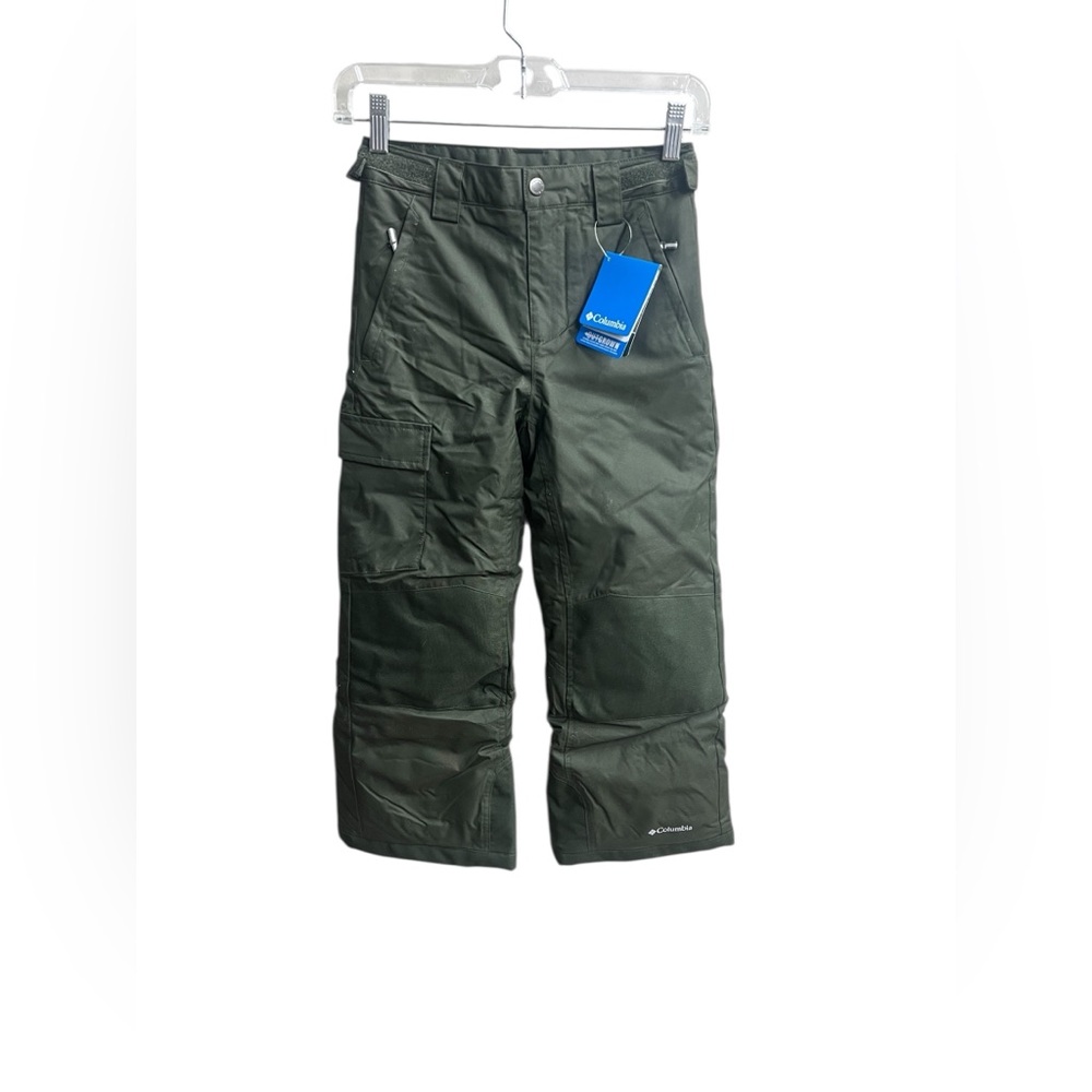 Columbia Kids S green bugaboo snow pants